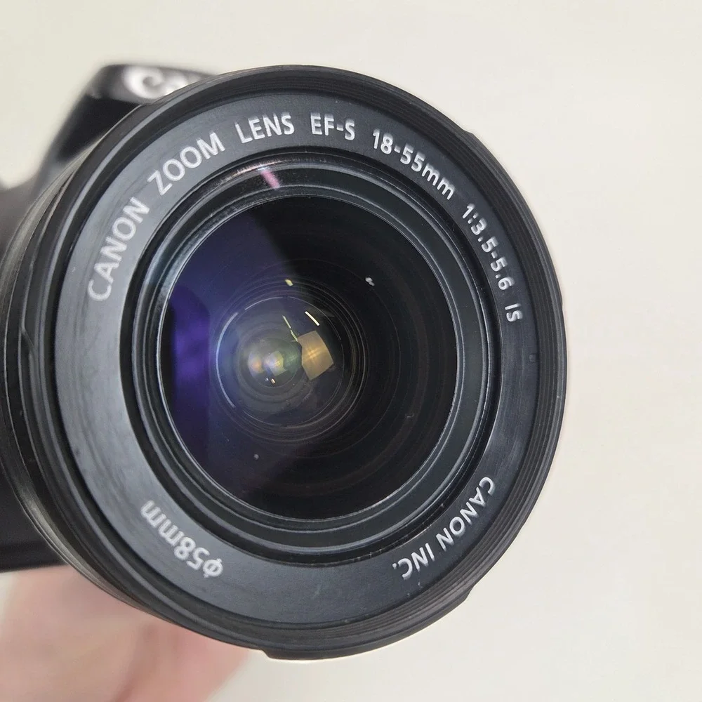 Canon EOS Rebel XS Digital SLR Camera w/18-55mm Lens Charger SD + Battery Tested - Picture 15 of 16